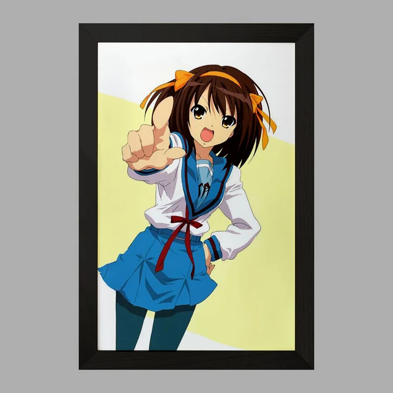 تابلو خندالو مدل انیمه ناپدید شدن هاروهی سوزومیا کد 24309