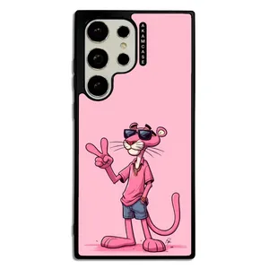 AKAM AMC-WSGS23U-PINK PANTHER10 Cover For Samsung Galaxy S23 Ultra