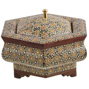شکلات خوری خاتم کاری هنرولوکس مدل سلطنتی کد g18
