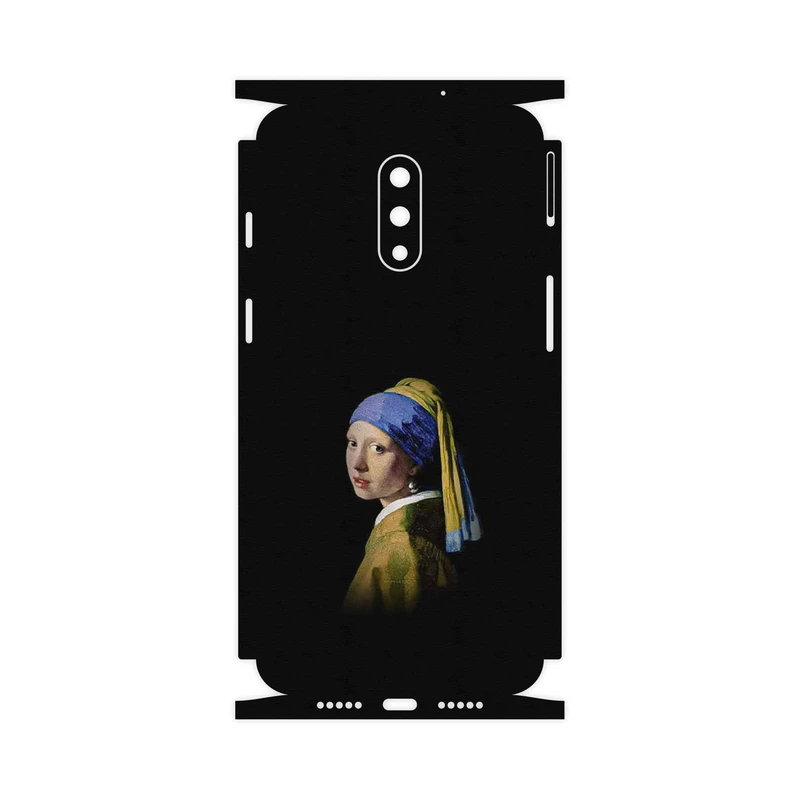برچسب پوششی ماهوت مدل Girl with a Pearl Earring of Vermeer-FullSkin مناسب برای گوشی موبایل وان پلاس 7