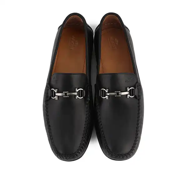 کفش کالج مردانه آگوست مدل چرم B 210009