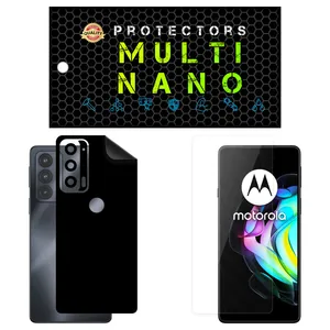 Multi Nano X-SFM Screen Protector For Motorola Edge 20 with back skin