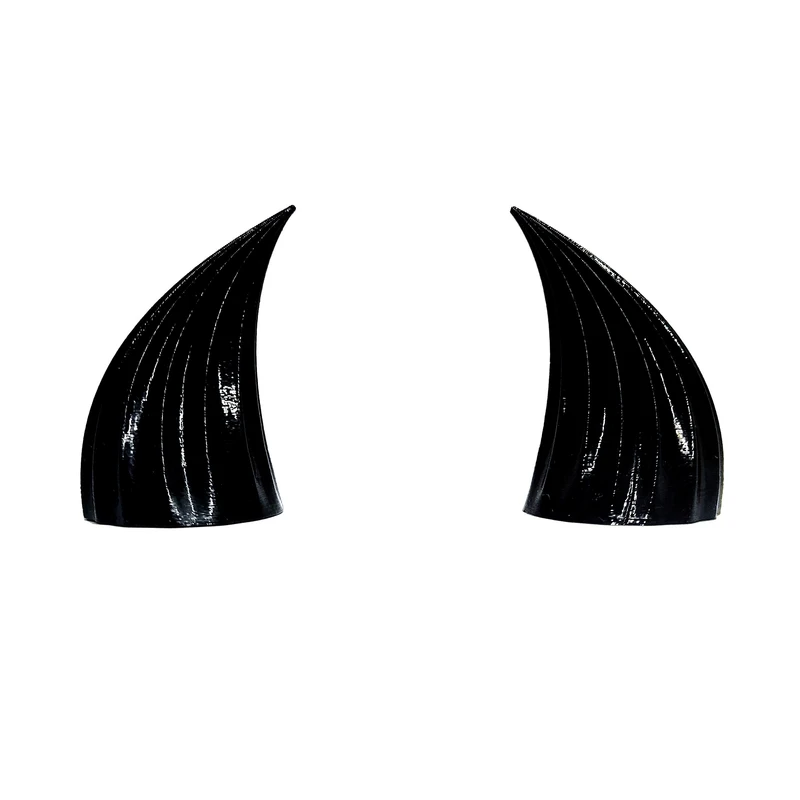 شاخ تزئینی کلاه کاسکت کد 05 مجموعه 2 عددی