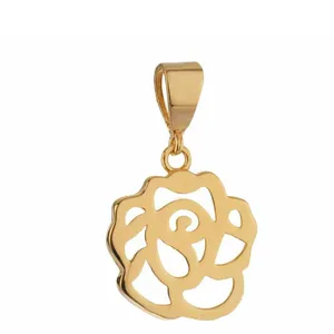 آویز گردنبند طلا 18 عیار زنانه الن نار مدل ELMM1527