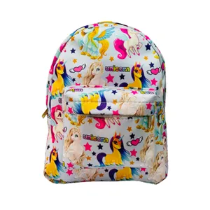 کوله پشتی دخترانه مدل اسب تک شاخ KJ5900