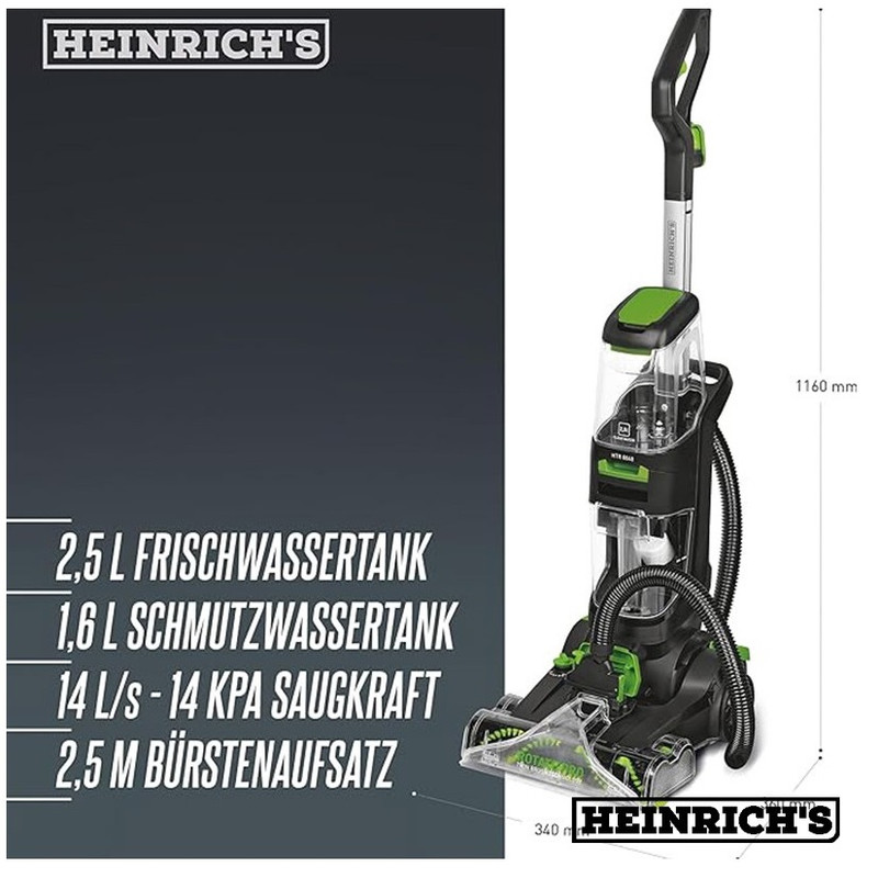 فرش شوی و مبل شوی هنریچ مدل  HTR8848