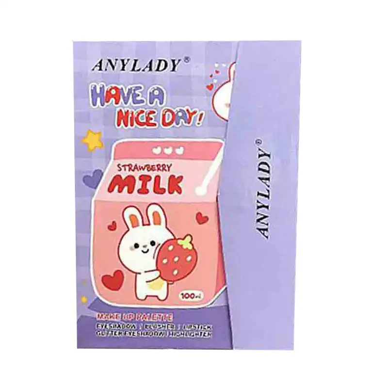 سایه آرایش صورت انی لیدی مدل خرگوش توت فرنگی