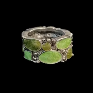 انگشتر زنانه مدل سنتی هندی 