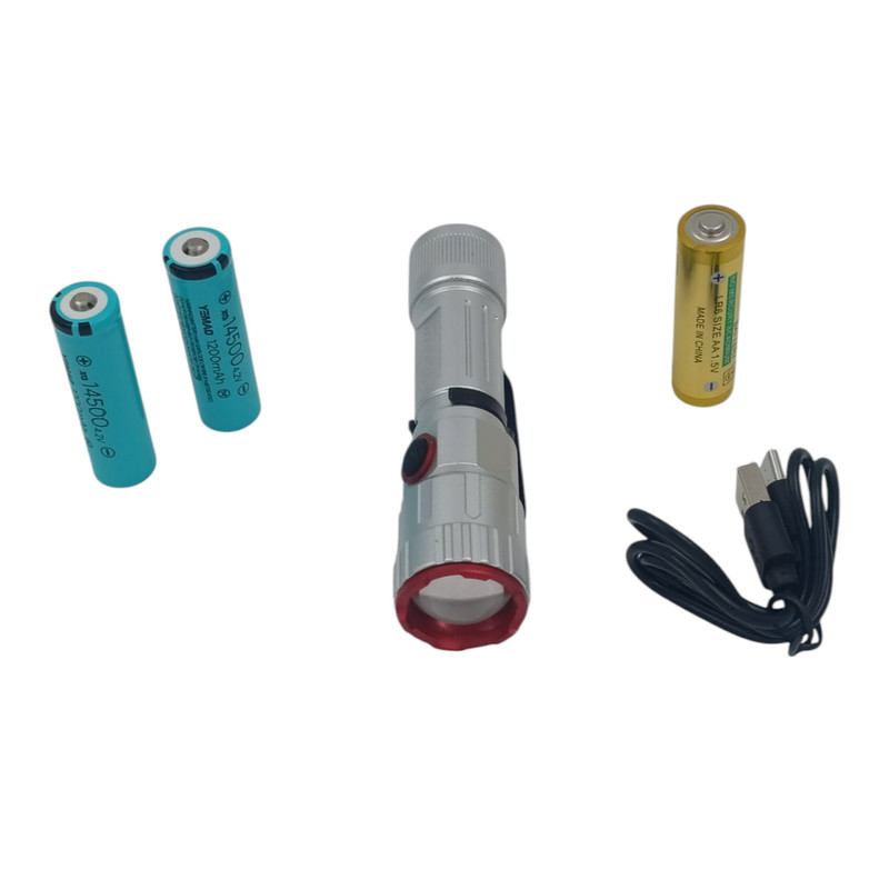 چراغ قوه دستی یئماو مدل YM-F605x رنگ نور مهتابی