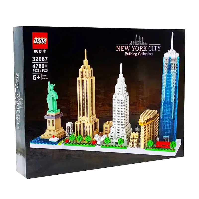 ساختنی 4780 تکه مدل معماری نیویورک سیتی طرح ساختمان های تجاری کد 32087