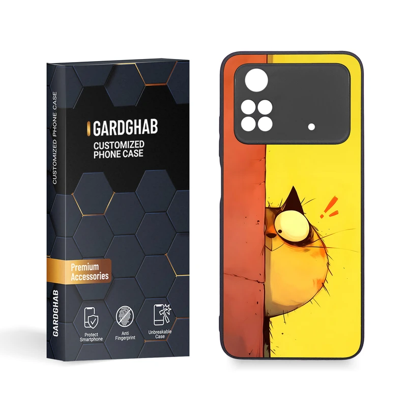 کاور گارد قاب مدل دخترانه مناسب برای گوشی موبایل شیائومی Poco M4 Pro 4G