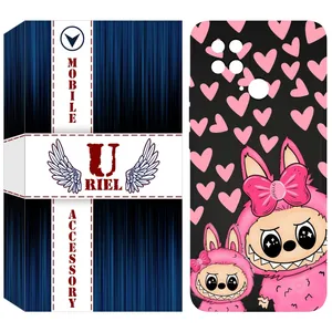 کاور یوریل مدل KSH کد 105 طرح عروسک لبوبو مناسب برای گوشی موبایل شیائومی Redmi 10C / 10 Power / Poco C40