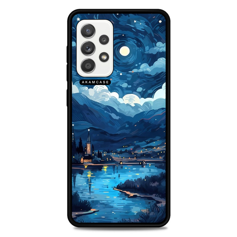 کاور آکام مدل AMC-WSGA52-VANGOGH-6 مناسب برای گوشی موبایل سامسونگ Galaxy A52
