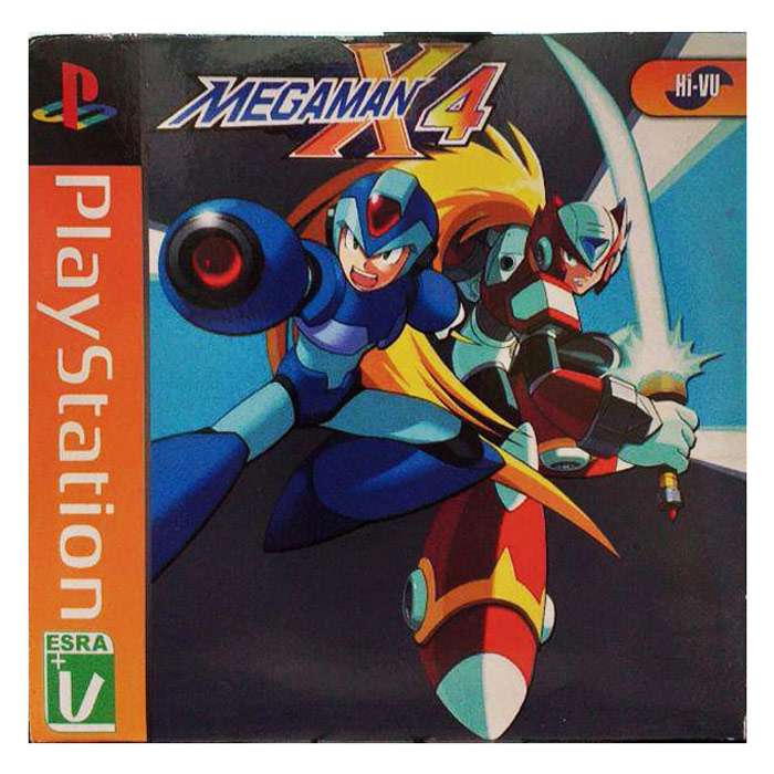بازی MegaMan X4 مخصوص ps1 بازی MegaMan X4 مخصوص ps1