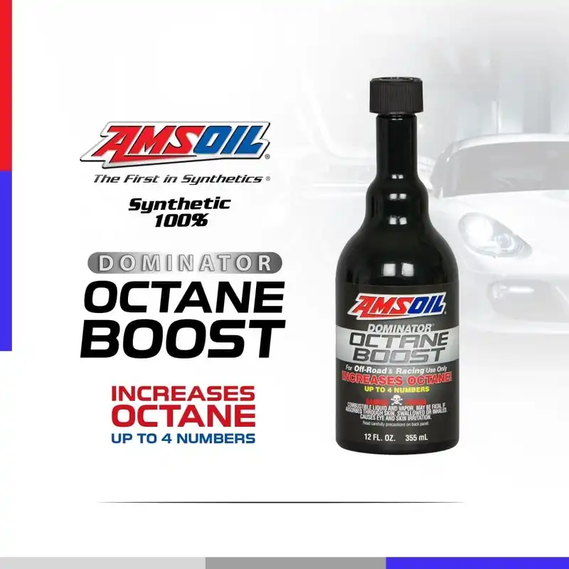 اکتان بوستر و مکمل سوخت ای ام اس اویل مدل Dominator حجم 354 میلی لیتر