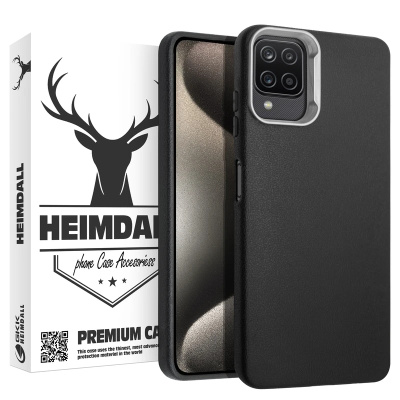 کاور جی کی کی مدل Leather مناسب برای گوشی موبایل سامسونگ Galaxy A12 / A12 Nacho / M12 / F12