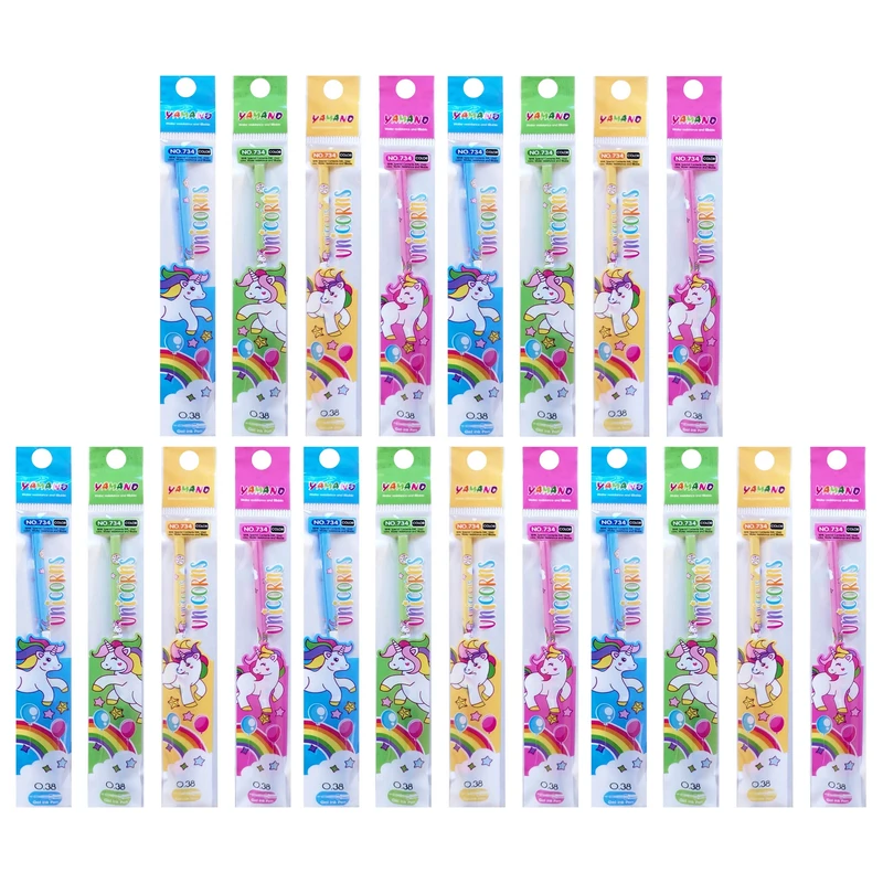 یدک روان نویس تست گود مدل یونیکورن بسته 20 عددی