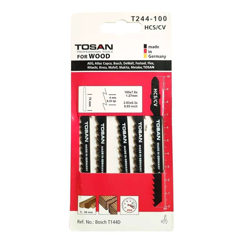 تیغه اره عمودبر توسن مدل T244-100 آلمانی بسته 5 عددی