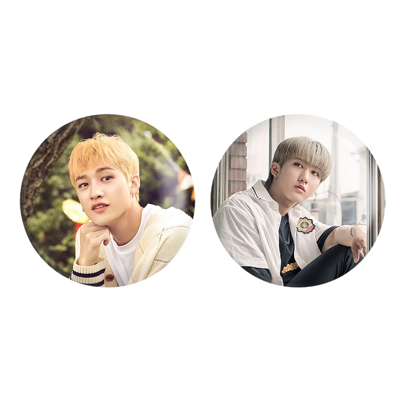 مگنت خندالو طرح چانگبین و بنگ چان گروه استری کیدز Stray Kids کد 1187111869 مجموعه 2 عددی