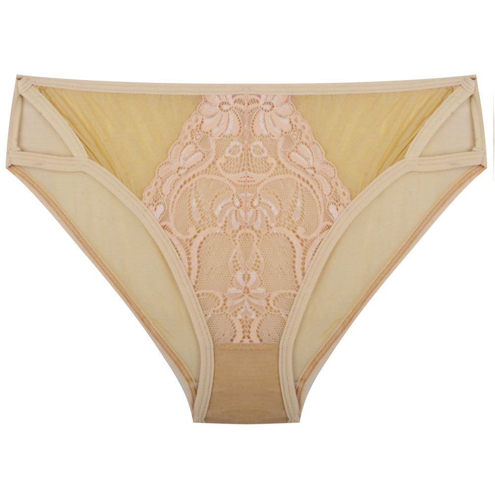 ست شورت و سوتین زنانه پرجامدا مدل 340019209 دانتل رنگ کرم -  - 4