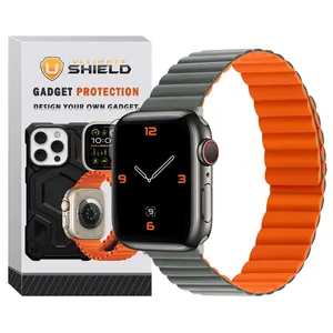 Ultimate Shield SIC Link UL GY Band for Apple Watch Series 7/8/9 size 45mm