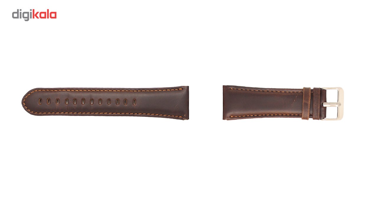 بند چرمی ساعت هوشمند مدل Leather Band مناسب برای Gear S3