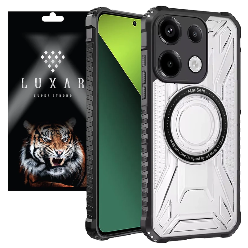 کاور لوکسار مدل note13p _Luxmag مناسب برای گوشی موبایل شیائومی Redmi Note 13 Pro 4G / Poco M6 Pro 4G