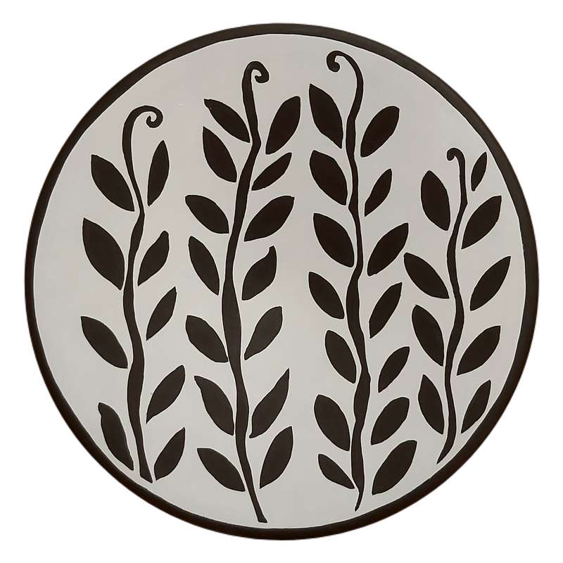 بشقاب دیوارکوب سفالی پیمو دیزاین مدل GNDM30
