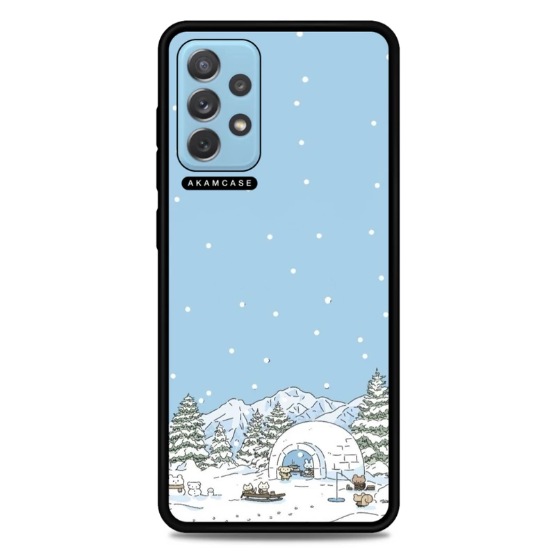 کاور آکام مدل AMC-WSGA72-WINTER-21 مناسب برای گوشی موبایل سامسونگ Galaxy A72