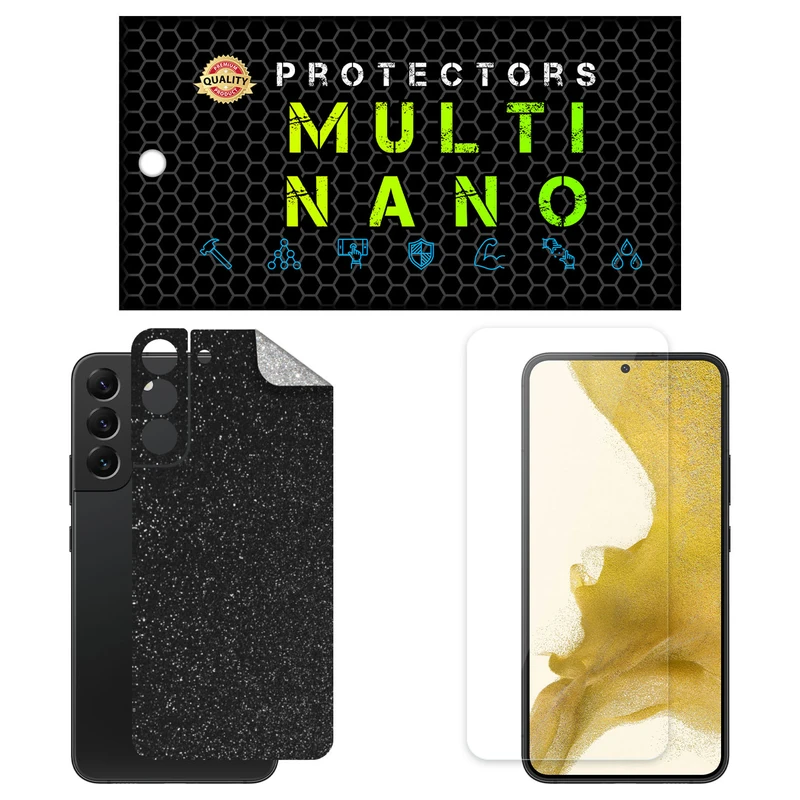 محافظ صفحه نمایش مولتی نانو مدل X-SFG مناسب برای گوشی موبایل سامسونگ Galaxy S22 Plus به همراه برچسب پوششی