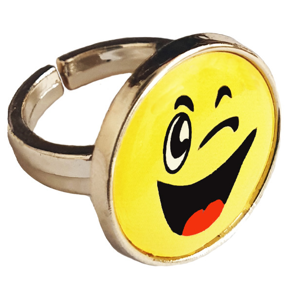 انگشتر دخترانه طرح استیکر کد 039