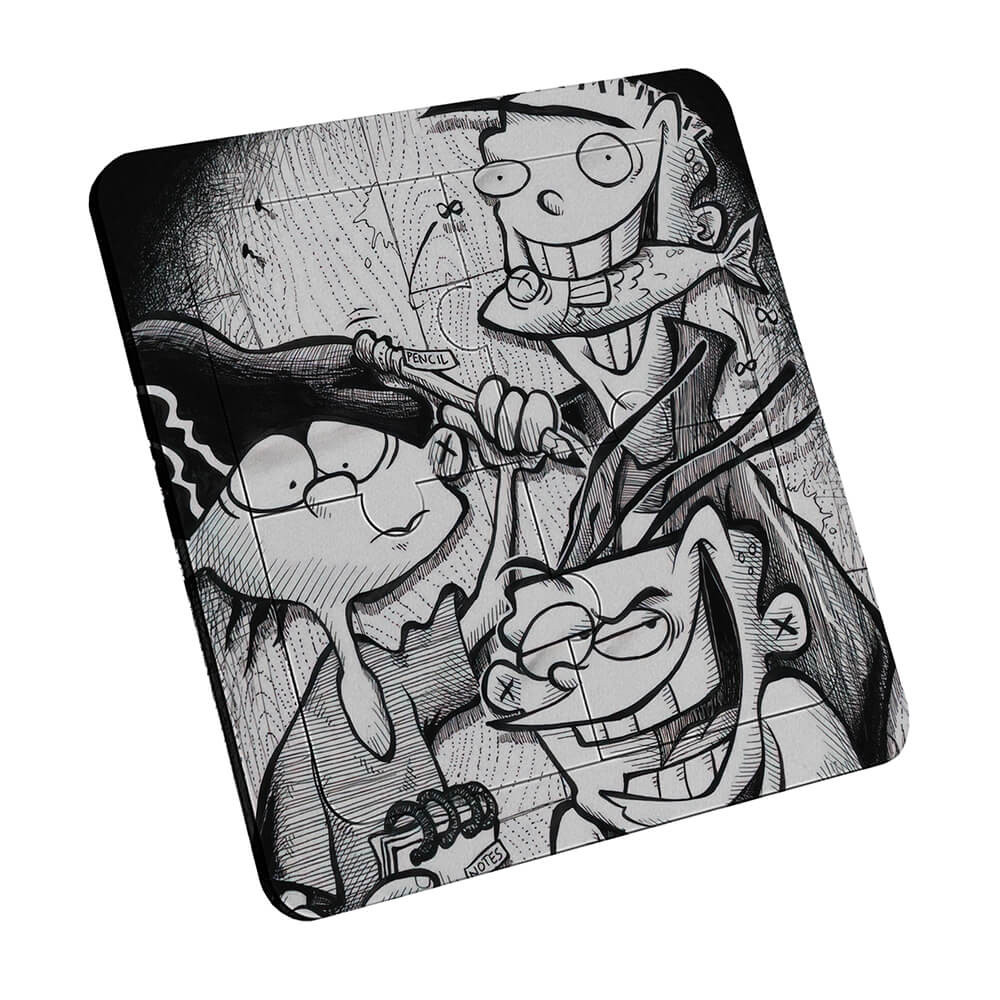 پازل 4 تکه زیگ زاگ مدل ed edd n eddy کد 1026