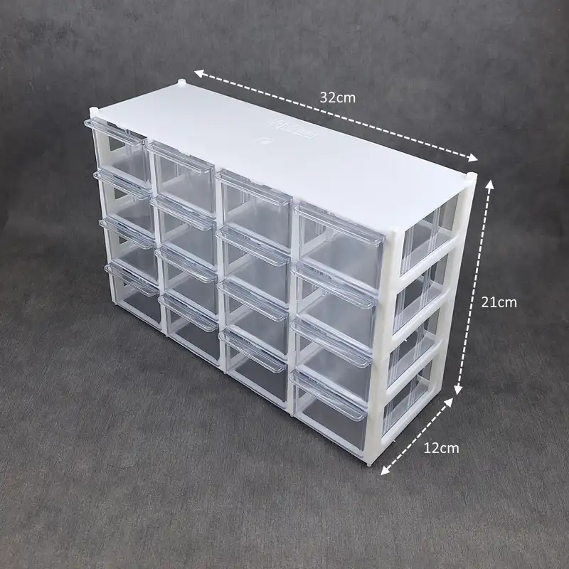 جعبه نخ و سوزن مدل 16 کشو B04