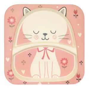بشقاب کودک طرح Good cat