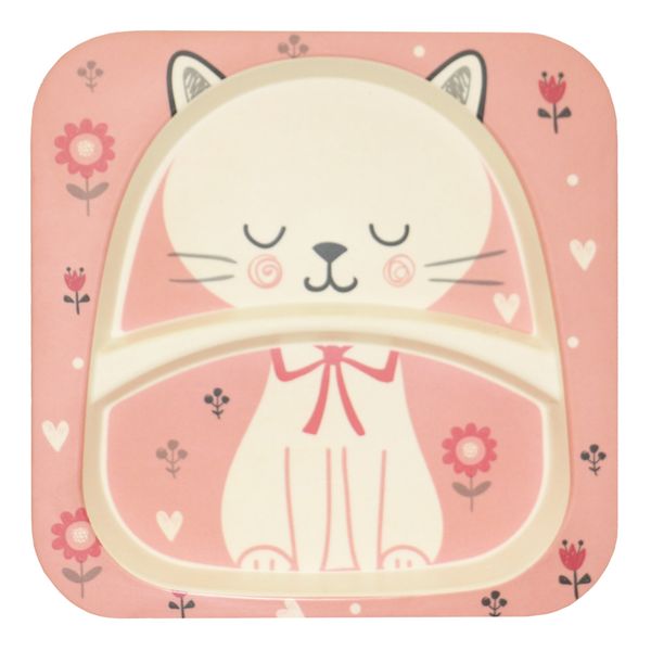 بشقاب  کودک طرح Good cat