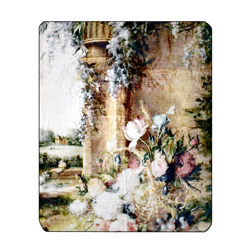  پتوی درمینا مدل Flower سایز 220x240 سانتی متر 