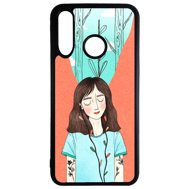 کاور طرح دختر کد 1146 مناسب برای گوشی موبایل هوآوی y7p