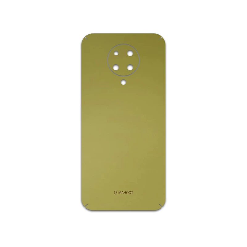 برچسب پوششی ماهوت مدل Matte-Gold مناسب برای گوشی موبایل شیائومی Poco F2 Pro