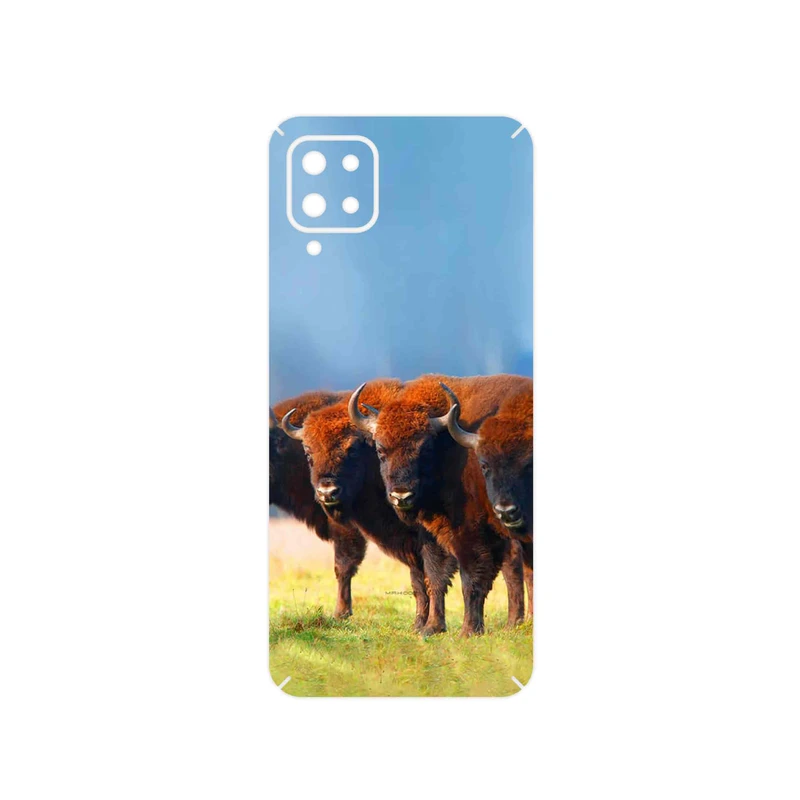 برچسب پوششی ماهوت مدل Buffalo مناسب برای گوشی موبایل سامسونگ Galaxy A12 Nacho