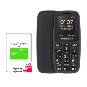 Middcell M107 Dual SIM Storage 32MB and 32MB RAM Mobile Phone