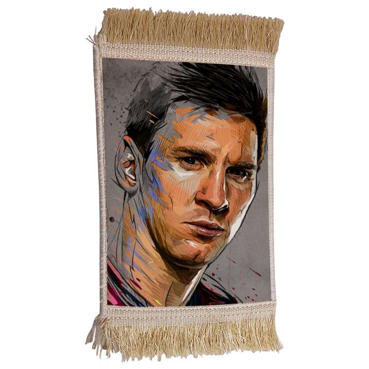 فرش ماشینی دیوارکوب مدل مسی کد 33