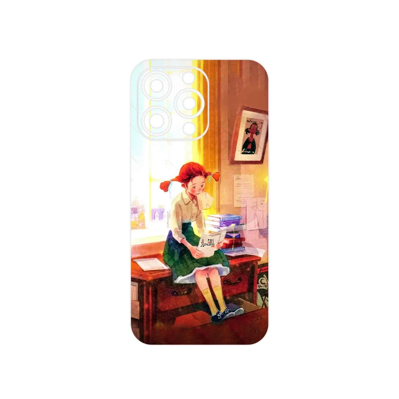 برچسب پوششی ماهوت مدل Watashi No Ashinaga Ojisan مناسب برای گوشی موبایل اپل iphone 13 Pro
