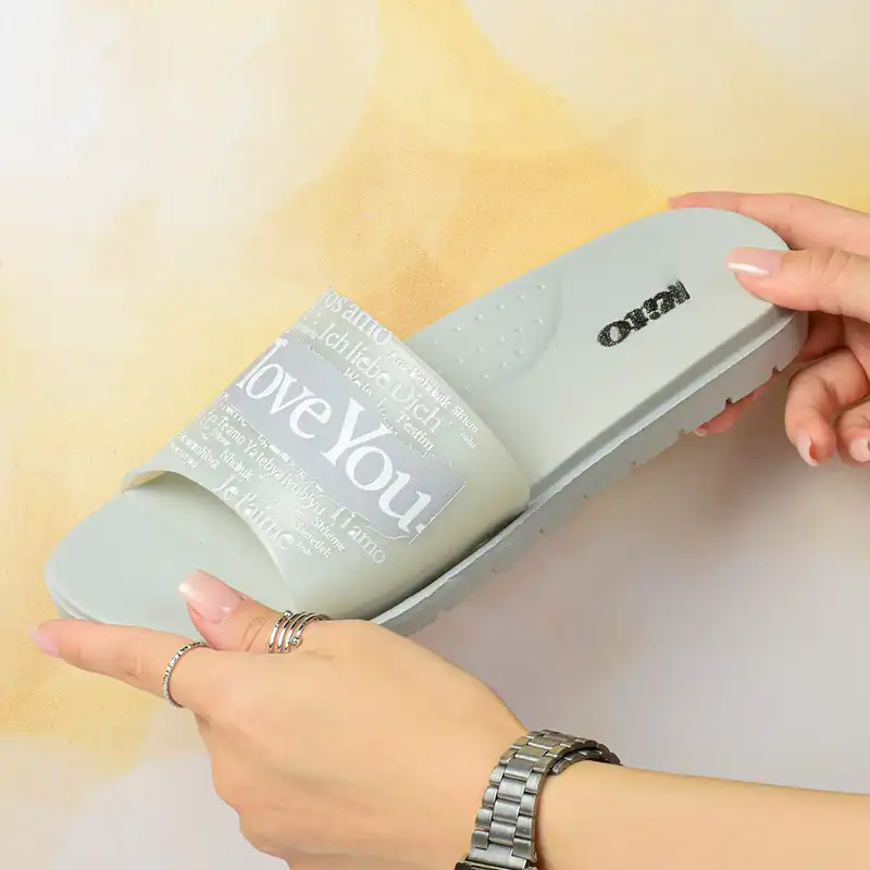 دمپایی زنانه کیتو مدل آی لاو یو کد 2999