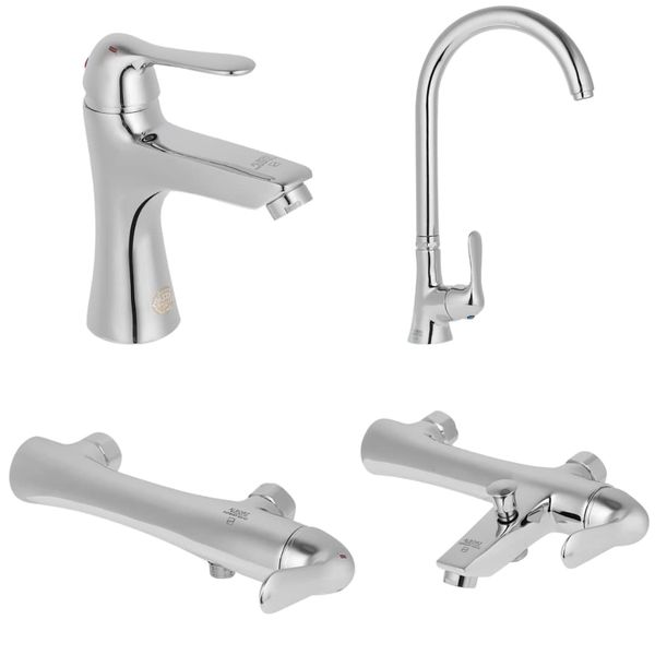 ست شیرآلات البرز مدل کارن کد RK4 ست شیرآلات البرز مدل کارن کد RK4