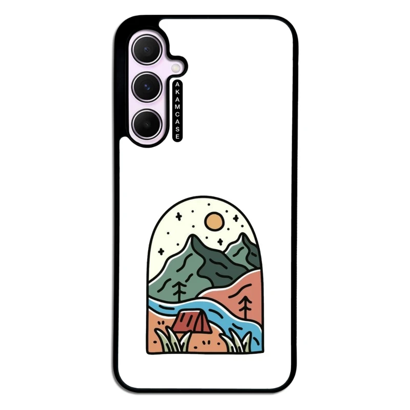 کاور آکام مدل AMC-WSGA35-MOUNTAINS-19 مناسب برای گوشی موبایل سامسونگ Galaxy A35