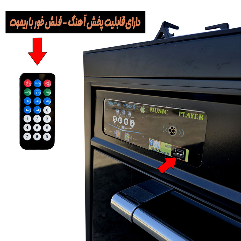 اجاق گاز کابینتی پنج شعله دنپاسر مدل PA2-Flash