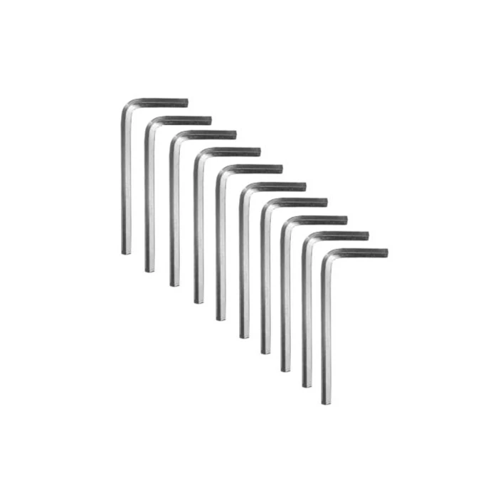 آچار آلن مدل ALEN4 سایز 4 میلی متر مجموعه 10 عددی