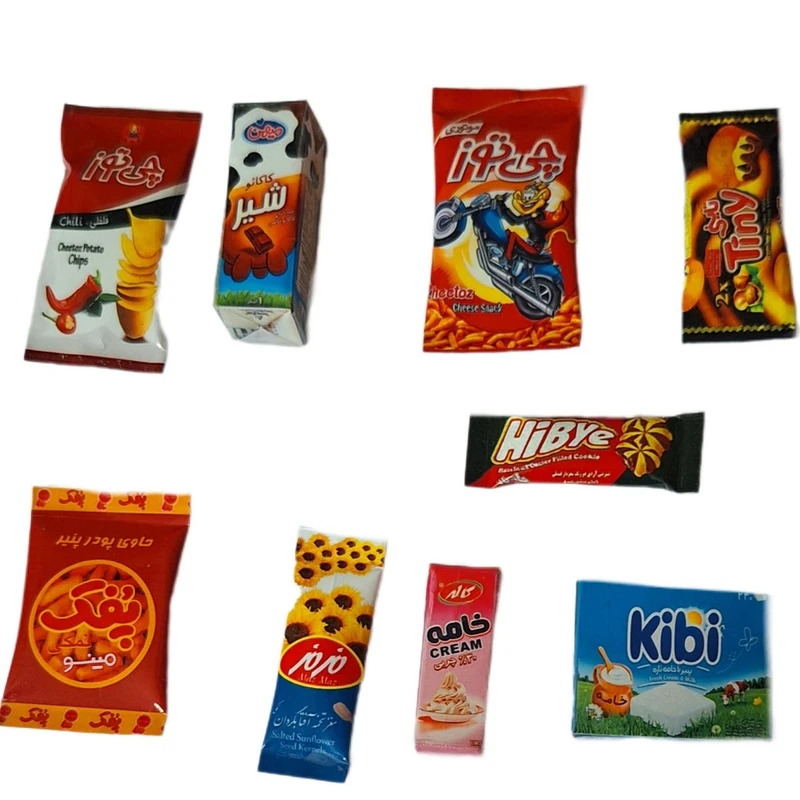 مگنت مدل مینیاتوری مجموعه 9 عددی