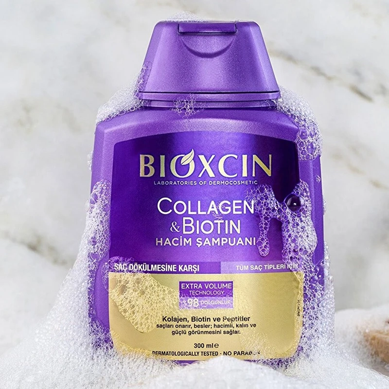 عکس شماره 3 : شامپو تقویت کننده و ضد ریزش مو بیوکسین مدل sh-2021 حجم 300 میلی لیتر