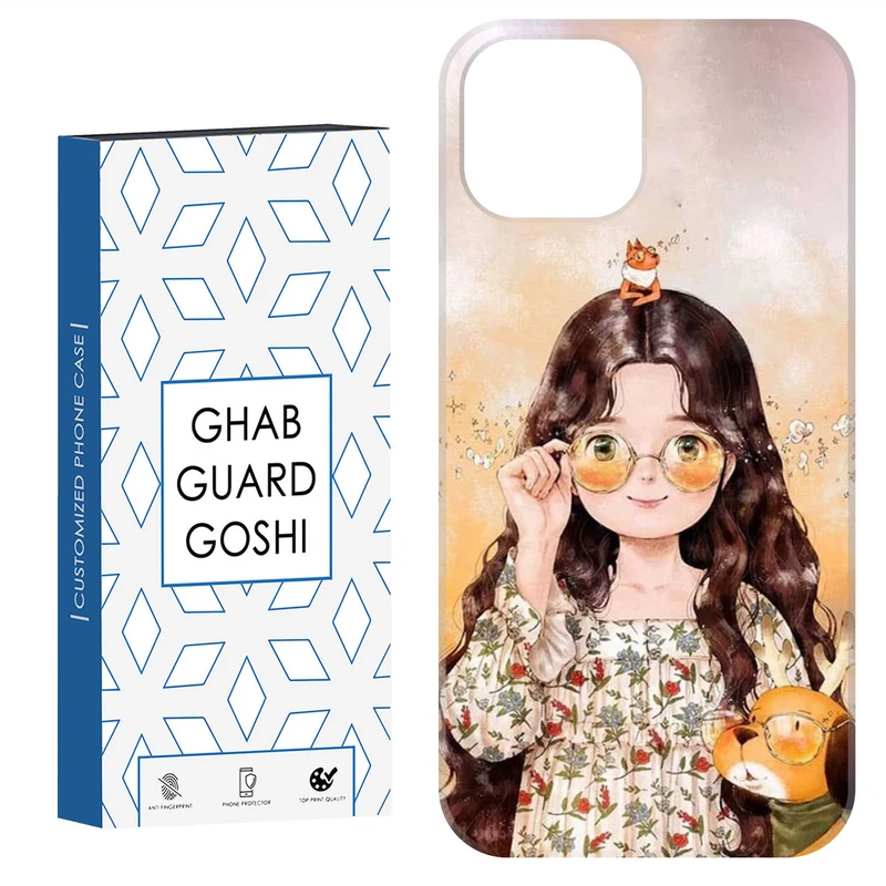 کاور قاب گارد گوشی طرح دخترانه کد Dimo-779 مناسب برای گوشی موبایل اپل  IPHONE 12 / 12 PRO   